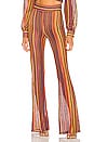 view 1 of 4 PANTALON SOLANGE in Sunset Stripe
