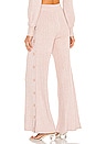 view 4 of 5 x REVOLVE Kalina Side Button Pant in Oatmeal
