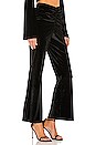 view 2 of 4 x REVOLVE Ruched Flared Pant in Black