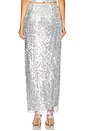 view 4 of 6 x REVOLVE Seona Maxi Skirt in Silver