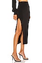 view 2 of 5 x REVOLVE Cut Out Knit Midi Skirt in Black