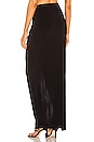 view 3 of 4 FALDA MAXI LEAH in Black