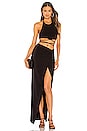 view 4 of 4 x REVOLVE Leah Maxi Skirt in Black