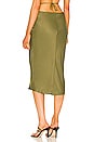 view 3 of 4 KYRA ミディ丈スカート in Olive Green