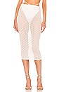 view 1 of 4 Vera Knit Midi Skirt in Ivory