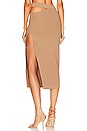 view 4 of 5 Ismane Knit Midi Skirt in Taupe