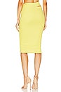 view 3 of 4 x REVOLVE Nelle Skirt in Lime