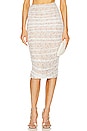 view 1 of 4 x REVOLVE Leticia Midi Skirt in Ivory