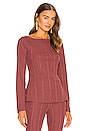 view 1 of 4 x REVOLVE Emily Long Sleeve Top in Deep Mauve