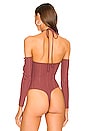 view 4 of 5 x REVOLVE Hattie Bodysuit in Deep Mauve