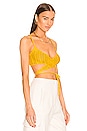 view 2 of 4 Livia Crossover Knit Top in Yellow