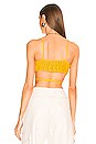 view 3 of 4 Livia Crossover Knit Top in Yellow