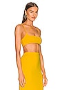 view 2 of 4 x REVOLVE Amira Crop Top in Citrus Yellow