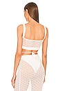 view 3 of 4 Vera Cropped Knit Top in Ivory