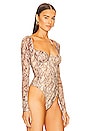 view 3 of 5 x REVOLVE Yael Bodysuit in Snake