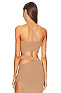 view 4 of 5 Ismane Knit Crop Top in Taupe
