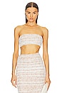 view 1 of 4 x REVOLVE Leticia Crop Top in Ivory