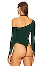 view 4 of 5 x REVOLVE Pia Bodysuit in Deep Forest Green
