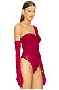 view 3 of 5 x REVOLVE Nobu Bodysuit in Red