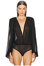 view 2 of 5 x REVOLVE Nunzia Bodysuit in Black