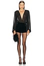view 5 of 5 x REVOLVE Nunzia Bodysuit in Black