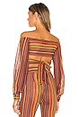 view 3 of 4 x REVOLVE Solange Top in Sunset Stripe