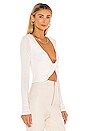 view 2 of 4 x REVOLVE Long Sleeve Twist Front Top in Ivory
