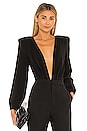 view 1 of 5 x REVOLVE Plunge Neck Bodysuit in Black