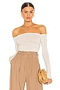 view 1 of 5 x REVOLVE Jace Off Shoulder Bodysuit in Oatmeal