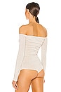 view 4 of 5 x REVOLVE Jace Off Shoulder Bodysuit in Oatmeal