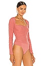 view 3 of 5 x REVOLVE Hallie Bodysuit in Mauve