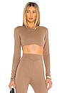 view 1 of 4 x REVOLVE Ellis Crop Top in Taupe