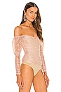 view 3 of 5 x REVOLVE Fiona Bodysuit in Baby Pink