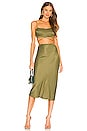 view 4 of 4 x REVOLVE Kyra Crop Top in Olive Green
