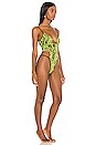 view 2 of 3 x REVOLVE Granger One Piece in Green Glow Snake