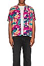 view 3 of 4 Hawaiian Shirt in Camo Print