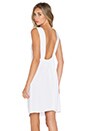 view 1 of 5 Nikki Open Back Short Dress in White