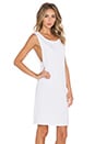 view 3 of 5 Nikki Open Back Short Dress in White