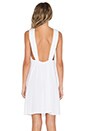 view 4 of 5 Nikki Open Back Short Dress in White