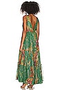 view 3 of 4 Prisca Dress in Palm Print