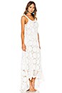 view 2 of 3 Secret Crochet Maxi Dress in Ivory