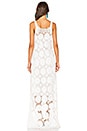view 3 of 3 Secret Crochet Maxi Dress in Ivory