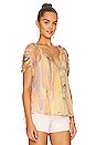 view 2 of 4 Pedra Wave Blouse in Multico