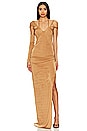 view 1 of 4 Olivia Dress in Gold