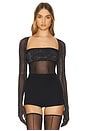 view 1 of 6 Luana Bodysuit in Black