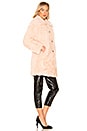 view 3 of 4 MANTEAU LAMB FUR in Rose Pale