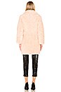 view 4 of 4 MANTEAU LAMB FUR in Rose Pale