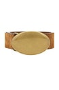 view 3 of 3 CEINTURE in Aged Cognac Suede