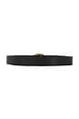 view 2 of 3 CINTURÓN OVAL in True Black