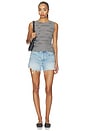 view 5 of 6 Essex Short in Faded Horizon Wash